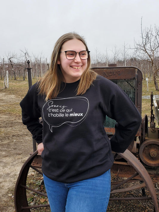 Souris...c'est ce qui t'habille le mieux