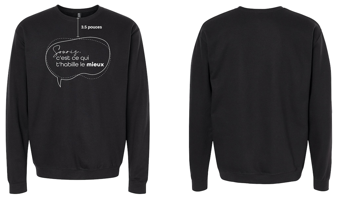 Souris...c'est ce qui t'habille le mieux